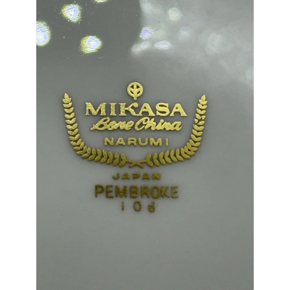 Vintage Mikasa Bone China Pembroke 106 Narumi 4 Pieces Place Setting